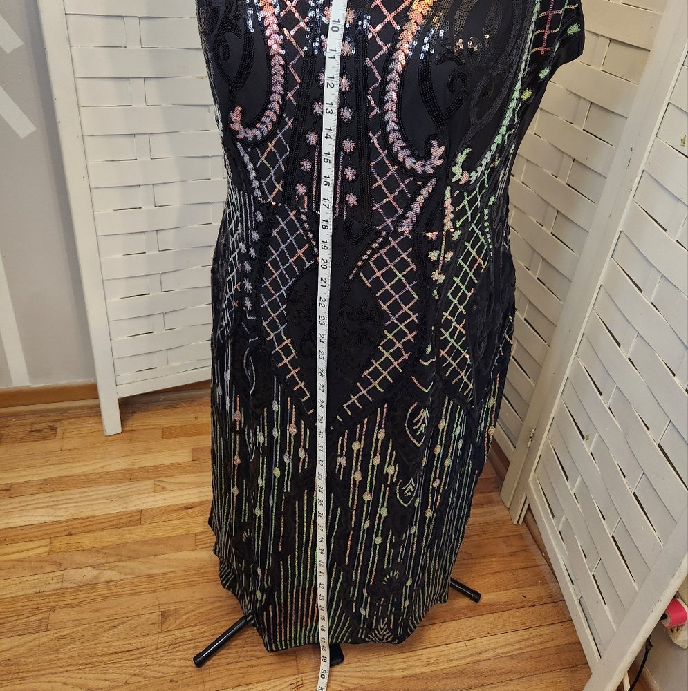 Sequence long dress
